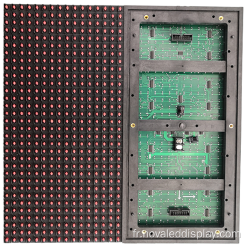 Modules d&#39;affichage LED à une seule couleur P10 pour l&#39;extérieur